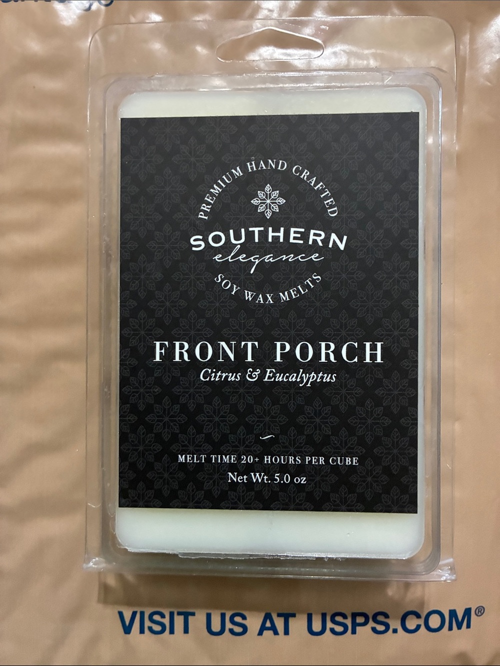 Southern Elegance Soy Wax Melts Citrus & Eucalyptus - 5 oz